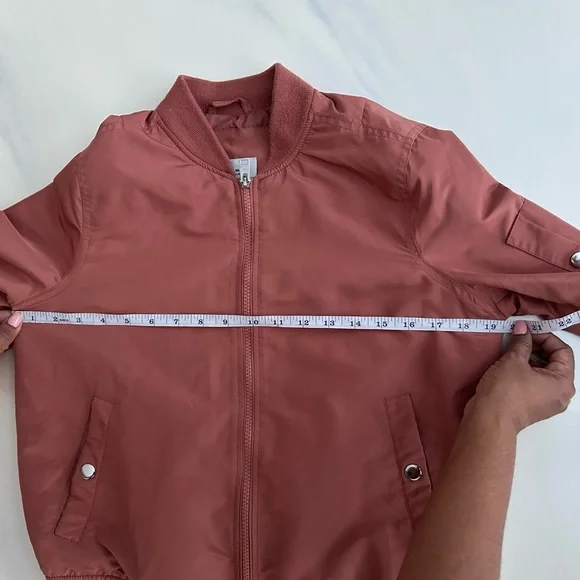 Vero Moda Rust Bomber Jacket - Picture 3 of 4